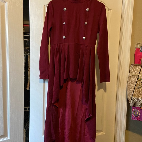 High low top burgundy NWOT - Picture 6 of 6